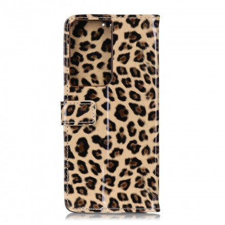 Samsung Galaxy S21 Ultra 5G Leopard Funda Simple