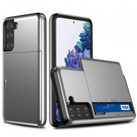 Funda de tarjeta deslizante para Samsung Galaxy S21 5G