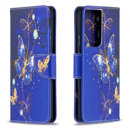 Funda Samsung Galaxy S21 Ultra 5G Mariposas