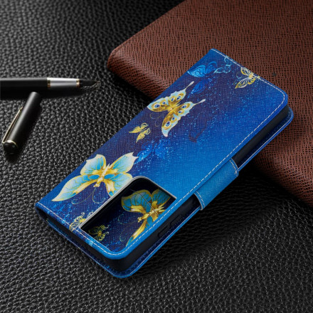 Funda Samsung Galaxy S21 Ultra 5G Mariposas