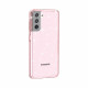 Samsung Galaxy S21 5G Funda transparente con purpurina