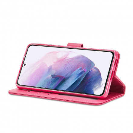 Samsung Galaxy S21 5G Funda LC.IMEEKE Efecto piel