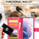 Samsung Galaxy S21 5G Funda LC.IMEEKE Efecto piel