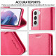 Samsung Galaxy S21 5G Funda LC.IMEEKE Efecto piel