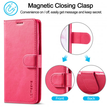Samsung Galaxy S21 5G Funda LC.IMEEKE Efecto piel