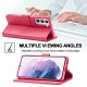 Samsung Galaxy S21 5G Funda LC.IMEEKE Efecto piel