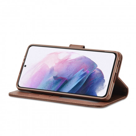 Samsung Galaxy S21 5G Funda LC.IMEEKE Efecto piel