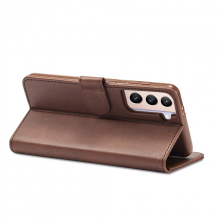 Samsung Galaxy S21 5G Funda LC.IMEEKE Efecto piel
