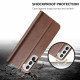 Samsung Galaxy S21 5G Funda LC.IMEEKE Efecto piel