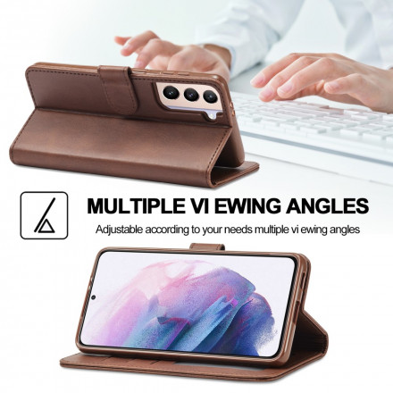 Samsung Galaxy S21 5G Funda LC.IMEEKE Efecto piel