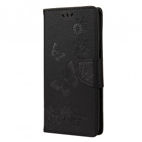Funda Samsung Galaxy A72 5G Espléndidas Mariposas con Colgante