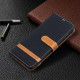 Funda Samsung Galaxy S21 Plus 5G efecto tela y piel con colgante