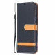 Funda Samsung Galaxy S21 Plus 5G efecto tela y piel con colgante