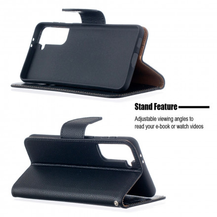 Funda Samsung Galaxy S21 Plus 5G solapa oblicua lichi