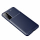 Funda de fibra de carbono con textura flexible para el Samsung Galaxy S21 Plus 5G