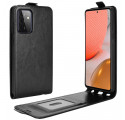 Funda Samsung Galaxy A72 5G con solapa vertical efecto piel