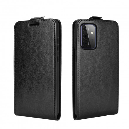 Funda Samsung Galaxy A72 5G con solapa vertical efecto piel