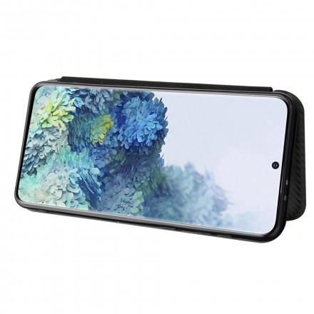 Flip Cover Samsung Galaxy S21 Plus 5G Fibra de Carbono