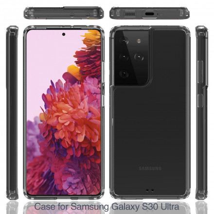 Funda de cristal transparente para el Samsung Galaxy S21 Ultra 5G