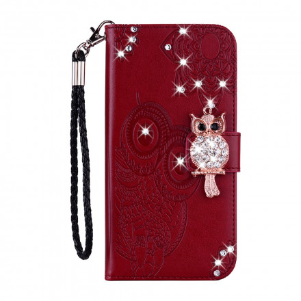 Funda Samsung Galaxy S21 Ultra 5G Búho y Encanto Mandala