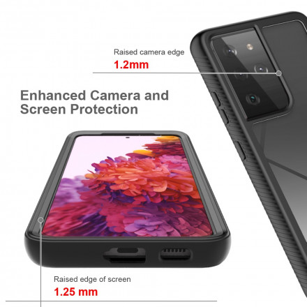 Funda híbrida Samsung Galaxy S21 Ultra 5G con borde biselado
