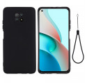 Funda Xiaomi Redmi Note 9 5G / Note 9T 5G de silicona líquida y colgante