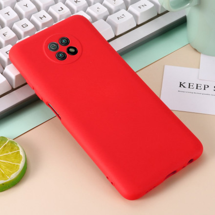 Xiaomi Redmi Note 9 5G / Note 9T 5G Funda de silicona líquida y colgante