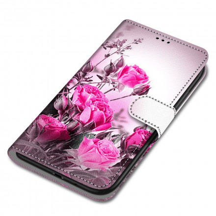 Samsung Galaxy S21 Ultra 5G Funda Flores Mágicas