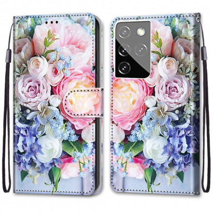 Samsung Galaxy S21 Ultra 5G Funda Floral Wonder