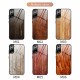 Samsung Galaxy S21 Ultra 5G Funda de cristal templado Diseño de madera Samsung Galaxy S21 Ultra 5G Funda de cristal templado Diseño de madera