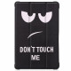 Funda inteligente Samsung Galaxy Tab A7 (2020) reforzada Don't Touch Me