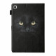 Funda Samsung Galaxy Tab A7 (2020) Ojos de Gato Negra