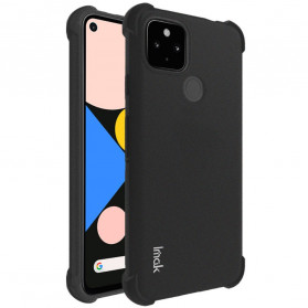 Funda de silicona flexible Google Pixel 4a 5G con película para pantalla IMAK
