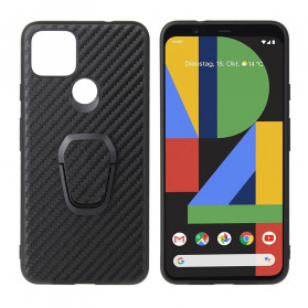 Anillo de soporte de la funda de fibra de carbono del Google Pixel 4a 5G