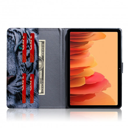 Funda de cabeza de tigre para Samsung Galaxy Tab A7 (2020)