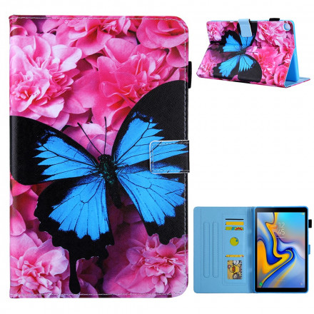 Funda Samsung Galaxy Tab A7 (2020) Floral Mariposa
