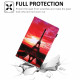 Funda Samsung Galaxy Tab A7 (2020) Sunset Eiffel Tower