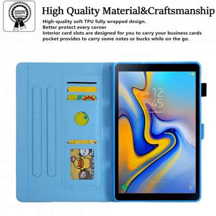 Funda Samsung Galaxy Tab A7 (2020) Geometric Marble