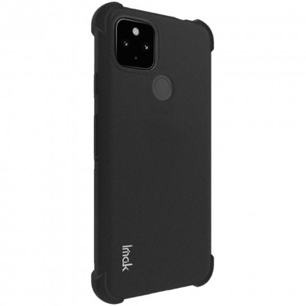 Funda de silicona flexible para Google Pixel 5 con película para pantalla IMAK