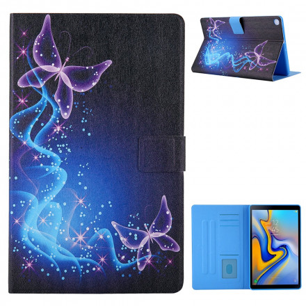 Funda Samsung Galaxy Tab A7 (2020) Mariposas de colores