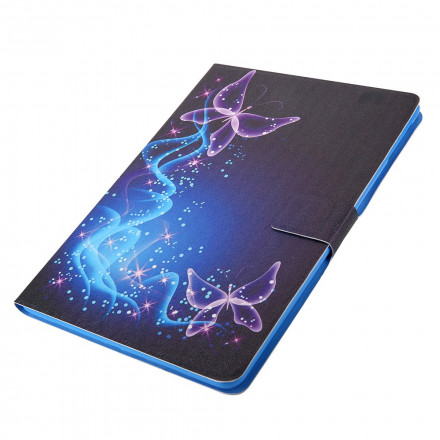Funda Samsung Galaxy Tab A7 (2020) Mariposas de colores