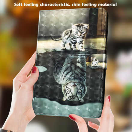 Funda Samsung Galaxy Tab A7 (2020) Light Spot Cat's Dream