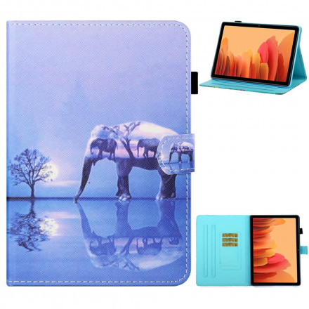 Samsung Galaxy Tab A7 (2020) Funda Elephant Art