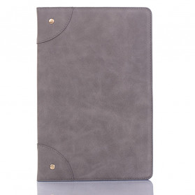 Funda Samsung Galaxy Tab A7 (2020) Remaches Vintage en polipiel