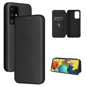 Flip Cover Samsung Galaxy A52 5G Fibra de Carbono