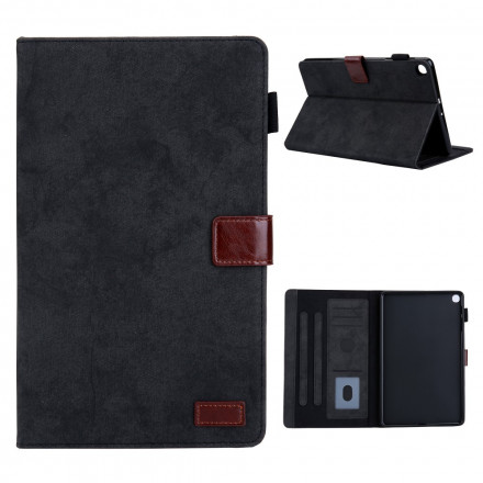Funda Samsung Galaxy Tab A7 (2020) estilo cuero clásico