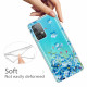 Funda de flor azul para Samsung Galaxy A52 5G