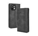 Flip Cover Xiaomi Mi 11 Vintage Leather Effect Stylish