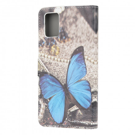 Samsung Galaxy A32 5G Funda de mariposa Prestige Azul