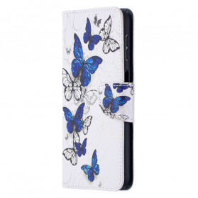 Funda de mariposa de acuarela para Samsung Galaxy A432 5G